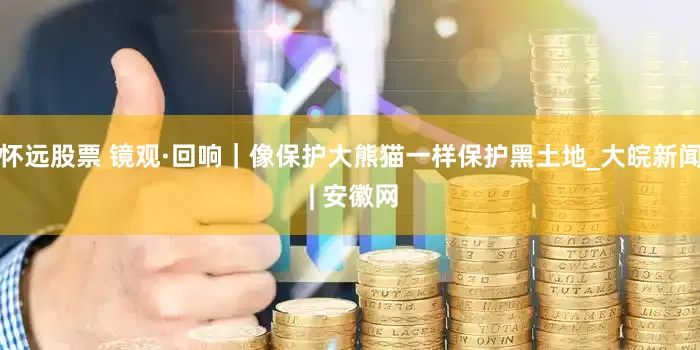 怀远股票 镜观·回响｜像保护大熊猫一样保护黑土地_大皖新闻 | 安徽网